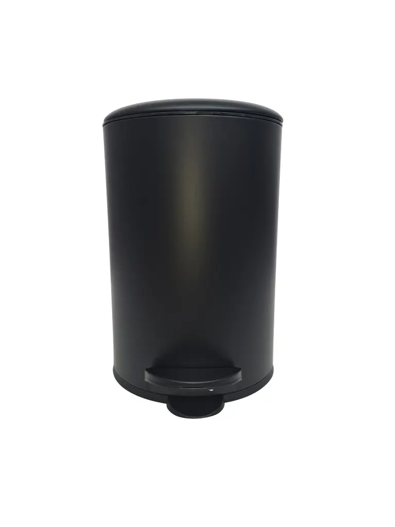 PEDAALEMMER MAT ZWART 12L