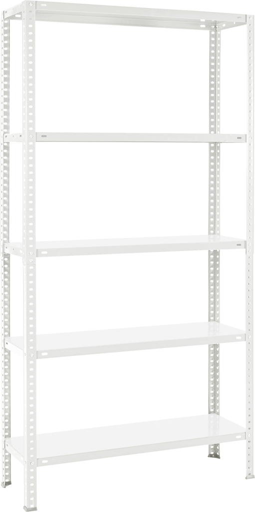 METALEN OPBERGREK 180x90x30 5 LEGBORDEN ZWART